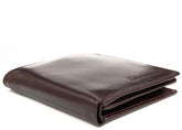 HAARLEM Men KUZE 24910 Executive Leather Wallet Burgundy